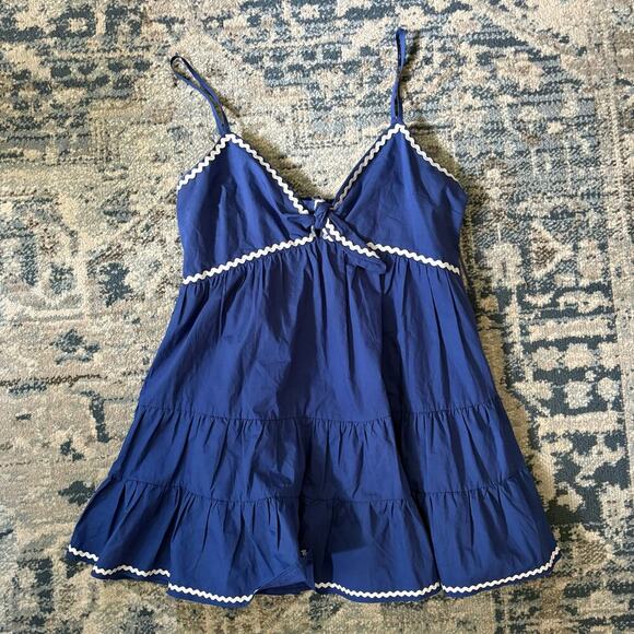 English Factory Ric Rac Tiered Dress - Picture 3 of 8